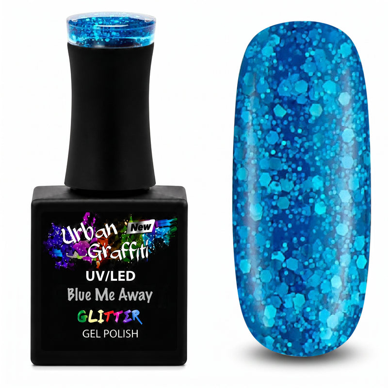 Blue Me Away - UGGP-A0827 Urban Graffiti Gel Lak na Nehty 15ml