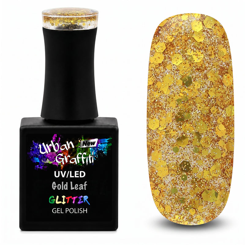 Gold Leaf - UGGP-A0891 Urban Graffiti Gel Lak na Nehty 15ml