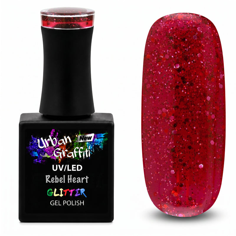 Rebel Heart - UGGP-A1109 Urban Graffiti Gelový lak na nehty 15ml