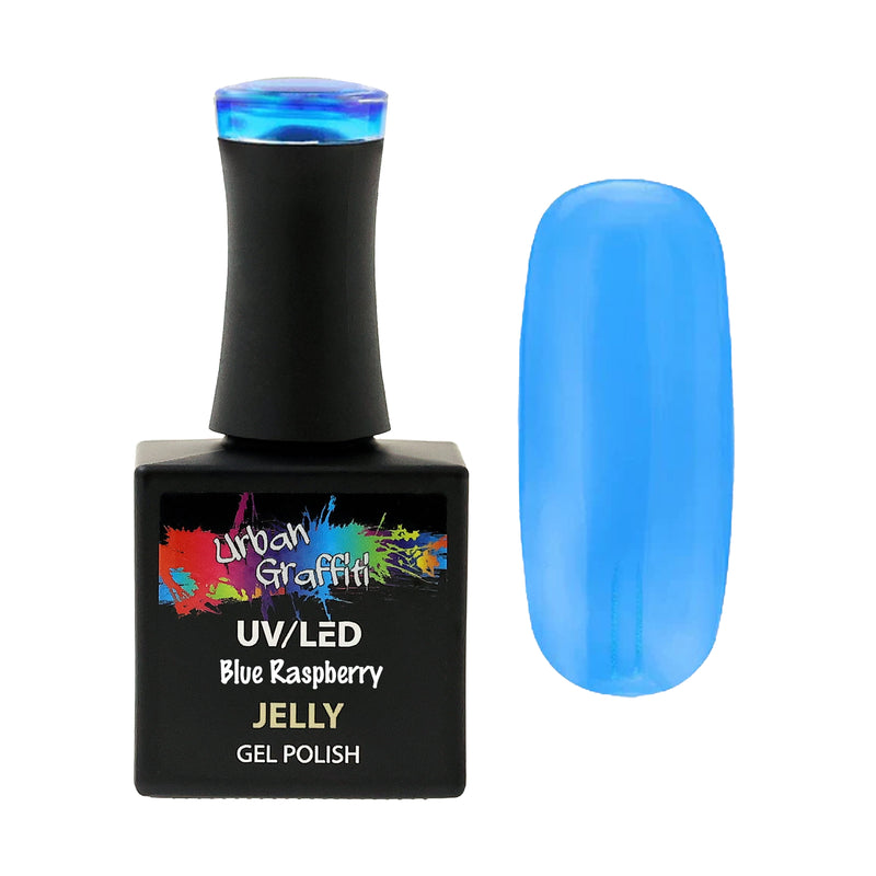 Blue Raspberry - UGGP-JE006 Urban Graffiti gélový lak 15 ml