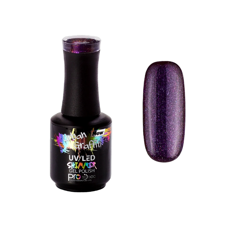 Amethyst Geode - UGGP-A0954 Urban Graffiti gélový lak 15 ml